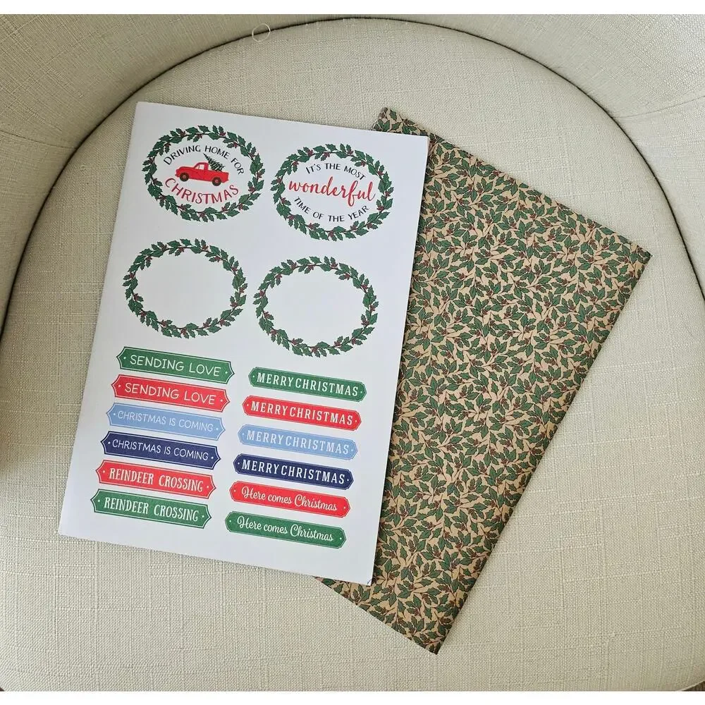 16 pages Christmas Papercraft Sheets